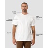 image:imageHeavyweight T Shirts for Men Boxy Oversized 100 Cotton Thick Tees S3XLBone
