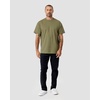 image:imageHeavyweight T Shirts for Men Boxy Oversized 100 Cotton Thick Tees S3XLLight Olive