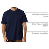 image:imageHeavyweight T Shirts for Men Boxy Oversized 100 Cotton Thick Tees S3XLNavy