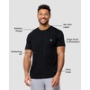 image:imageMens T Shirts Soft Cotton Crew Neck Athletic Fit Casual Tees S4XL3pack BlackBlackBlack