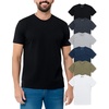 image:imageMens T Shirts Soft Cotton Crew Neck Athletic Fit Casual Tees S4XL6pack BlackCharcoalGreyNavyOlive GreenWhite