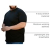 image:imageMens T Shirts Soft Cotton Crew Neck Athletic Fit Casual Tees S4XL6pack BlackEspressoCharcoalDark Heather GraySandWhite