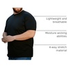 image:imageMens T Shirts Soft Cotton Crew Neck Athletic Fit Casual Tees S4XL9pack BlackCharcoalDark Heather GrayIndigoSandHeather MaroonMidnight NavyMilitary GreenWhite