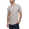 image:imageMens T Shirts Soft Cotton Crew Neck Athletic Fit Casual Tees S4XLIvory Heather
