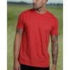 image:imageMens T Shirts Soft Cotton Crew Neck Athletic Fit Casual Tees S4XLRed Heather