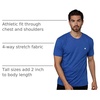image:imageMens T Shirts Soft Cotton Crew Neck Athletic Fit Casual Tees S4XLRoyal Blue Heather