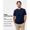 image:imagePima Cotton T Shirts for Men Luxury Soft Crew Tee S4XLBlack