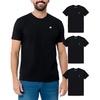 image:imageMens T Shirts Soft Cotton Crew Neck Athletic Fit Casual Tees S4XL3pack BlackBlackBlack