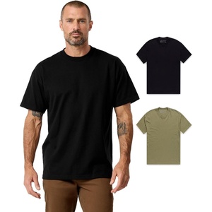 image:imageHeavyweight T Shirts for Men Boxy Oversized 100 Cotton Thick Tees S3XLBlackLight Olive