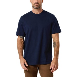 image:imageHeavyweight T Shirts for Men Boxy Oversized 100 Cotton Thick Tees S3XLNavy