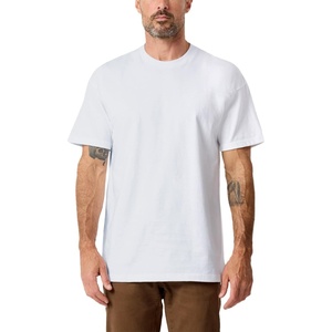 image:imageHeavyweight T Shirts for Men Boxy Oversized 100 Cotton Thick Tees S3XLWhite