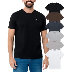 image:imageMens T Shirts Soft Cotton Crew Neck Athletic Fit Casual Tees S4XL6pack BlackEspressoCharcoalDark Heather GraySandWhite