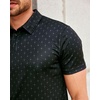 image:imageDri Fit Polo Shirts for Men Moisture Wicking Quick Dry Golf Polo S4XLBlack Dots  Nologo