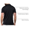 image:imageDri Fit Polo Shirts for Men Moisture Wicking Quick Dry Golf Polo S4XLBlackCharcoalMaroonNavyOlive Green  Nologo