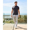 image:imageDri Fit Polo Shirts for Men Moisture Wicking Quick Dry Golf Polo S4XLCharcoal  Logo