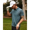 image:imageDri Fit Polo Shirts for Men Moisture Wicking Quick Dry Golf Polo S4XLIndigo  Logo