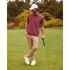 image:imageDri Fit Polo Shirts for Men Moisture Wicking Quick Dry Golf Polo S4XLMaroon  Nologo
