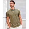 image:imageDri Fit Polo Shirts for Men Moisture Wicking Quick Dry Golf Polo S4XLOlive Green  Nologo
