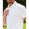 image:imageDri Fit Polo Shirts for Men Moisture Wicking Quick Dry Golf Polo S4XLWhite Dashes  Nologo