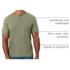 image:imageHenley Shirts for Men Short Sleeve Casual Fitted 3 Button Crew S4XLOlive Green  Nologo