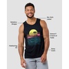 image:imageINTO THE AM Graphic Tank Tops for Men Cool Summer Beach Muscle Tanks S2XLDark Elixir