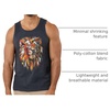 image:imageINTO THE AM Graphic Tank Tops for Men Cool Summer Beach Muscle Tanks S2XLFractal Beast