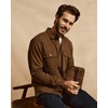 image:imageINTO THE AM Shirt Jackets for Men Casual Twill Shacket Button Up Fall S4XLBrown