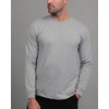 image:imageLong Sleeve Shirts for Men Soft Cotton Crew Neck Casual Tees S3XLNonbranded  Grey