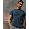 image:imagePocket T Shirts for Men Soft Cotton Crew Neck Fitted Casual Tees S4XLCharcoal  Nologo