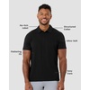 image:imagePolo Shirts for Men Soft Cotton Slim Fit Short Sleeve Collared S4XLBlackGreyNavy  Logo