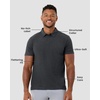 image:imagePolo Shirts for Men Soft Cotton Slim Fit Short Sleeve Collared S4XLCharcoal  Nologo