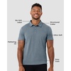 image:imagePolo Shirts for Men Soft Cotton Slim Fit Short Sleeve Collared S4XLIndigo  Nologo