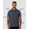 image:imagePolo Shirts for Men Soft Cotton Slim Fit Short Sleeve Collared S4XLNavy  Logo