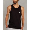 image:imageTank Tops for Men Soft Cotton Blend Sleeveless Muscle Tanks S2XLBlack  Logo