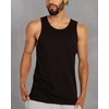 image:imageTank Tops for Men Soft Cotton Blend Sleeveless Muscle Tanks S2XLBlack  Nologo