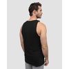 image:imageTank Tops for Men Soft Cotton Blend Sleeveless Muscle Tanks S2XLBlackBlackBlack  Nologo