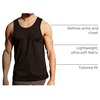 image:imageTank Tops for Men Soft Cotton Blend Sleeveless Muscle Tanks S2XLBlackGreyNavy  Nologo