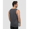 image:imageTank Tops for Men Soft Cotton Blend Sleeveless Muscle Tanks S2XLCharcoal  Logo