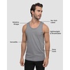 image:imageTank Tops for Men Soft Cotton Blend Sleeveless Muscle Tanks S2XLGrey  Nologo