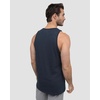 image:imageTank Tops for Men Soft Cotton Blend Sleeveless Muscle Tanks S2XLNavy  Logo