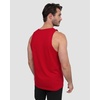 image:imageTank Tops for Men Soft Cotton Blend Sleeveless Muscle Tanks S2XLRed  Logo