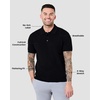 image:imageVista Sweater Polo for Men Short Sleeve Knit Polo Shirt Textured S4XL3pack BlackCreamNavy