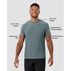 image:imageWorkout Shirts for Men Dry Fit Athletic Gym Tees Quick Dry S4XLIndigo  Logo
