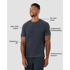 image:imageWorkout Shirts for Men Dry Fit Athletic Gym Tees Quick Dry S4XLNavy  Logo