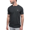 image:imageHenley Shirts for Men Short Sleeve Casual Fitted 3 Button Crew S4XLCharcoal  Logo