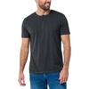 image:imageHenley Shirts for Men Short Sleeve Casual Fitted 3 Button Crew S4XLCharcoal  Nologo