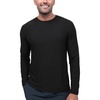 image:imageLong Sleeve Workout Shirts for Men Dri Fit Quick Dry Gym Tees S4XLBlack  Nologo