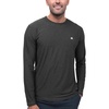 image:imageLong Sleeve Workout Shirts for Men Dri Fit Quick Dry Gym Tees S4XLCharcoal  Logo