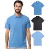 image:imagePolo Shirts for Men Soft Cotton Slim Fit Short Sleeve Collared S4XLBlueCharcoalColumbia Blue  Nologo