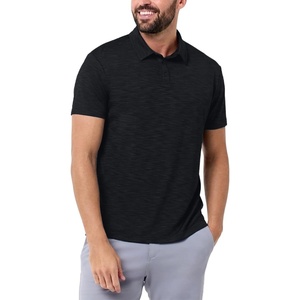 image:imageDri Fit Polo Shirts for Men Moisture Wicking Quick Dry Golf Polo S4XLBlack  Nologo